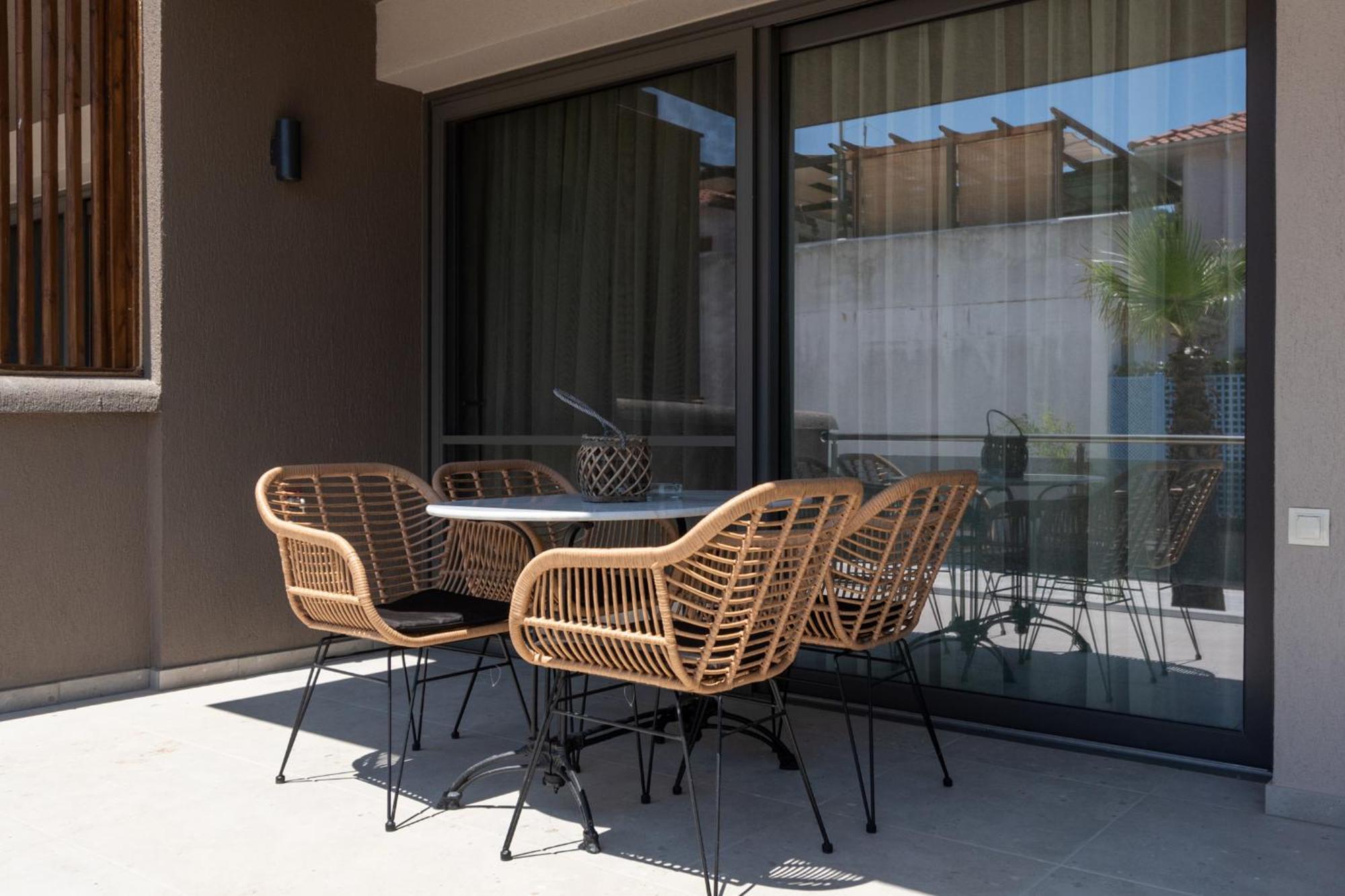 La Boheme Suites Skala Potamia  Buitenkant foto